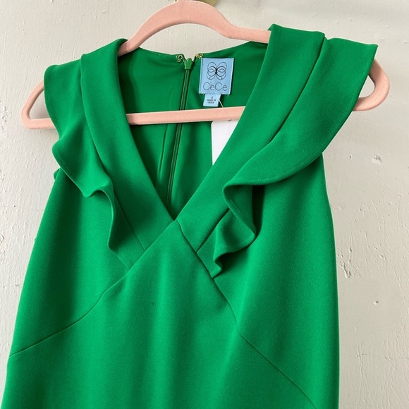 CeCe Green Ruffle Dress - Picture 3 of 3